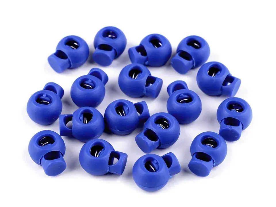 Černá - Brzdičky kulaté 15x19mm