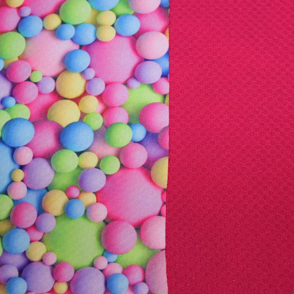 Barevné kuličky - letní softshell s membránou