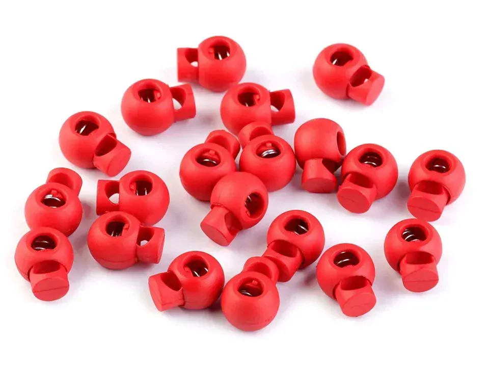 Černá - Brzdičky kulaté 15x19mm
